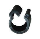 buisklem pp zwart ½"