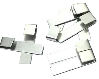 alu goothaak 12,5cm 1x gezet 500/doos