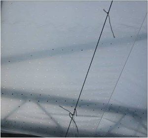 folie ac 530cm 50mu perf 10x10cm 200m