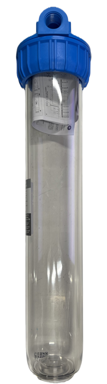 filterhuis kaarsfilter 20'' transparant