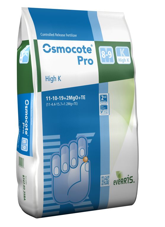 Osmocote Exact Hi K 12-08-19 8/9mnd 25kg