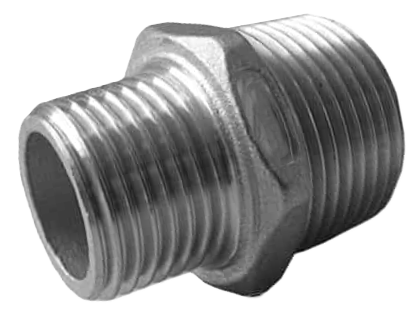 rvs nippel 1½"x1¼" bu 16bar