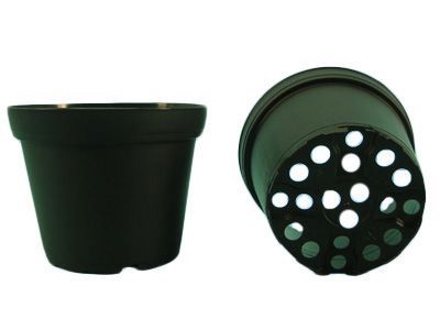 Teku pot TO12D zwart 830/doos