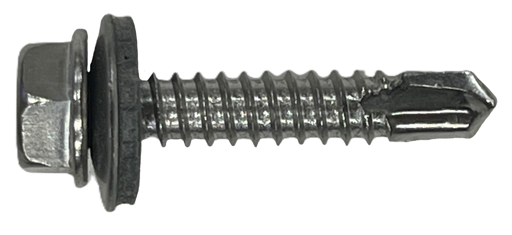 parker zesk. kop rvs/ring 6,3x32 per st.