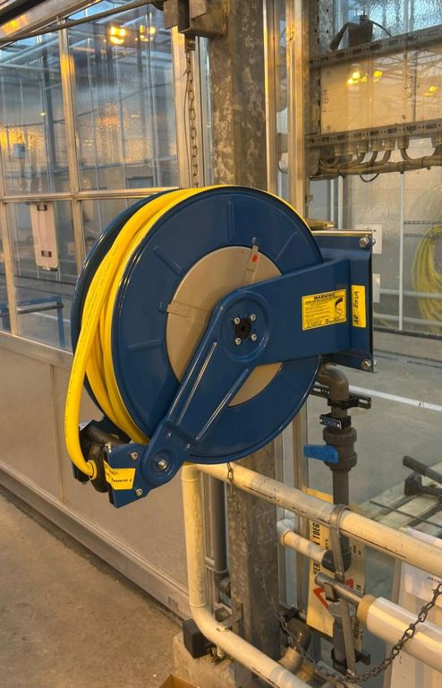 veerhaspel rvs incl. 25m tricoflex ¾"