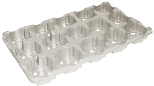 Teku tray D-ST 9C/18B grau 1216