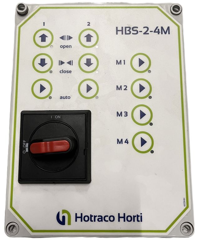 hbs-2-4m besturing 4 groepen 230V