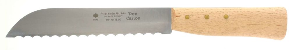 mes 180mm SK5-staal kartel hout