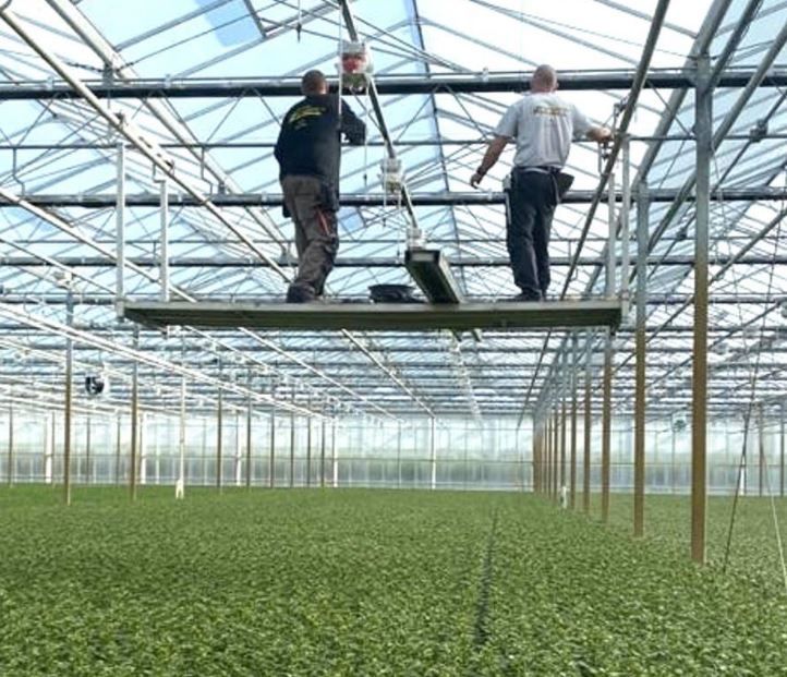 monorailarm zwaar 105x110/200 per stel