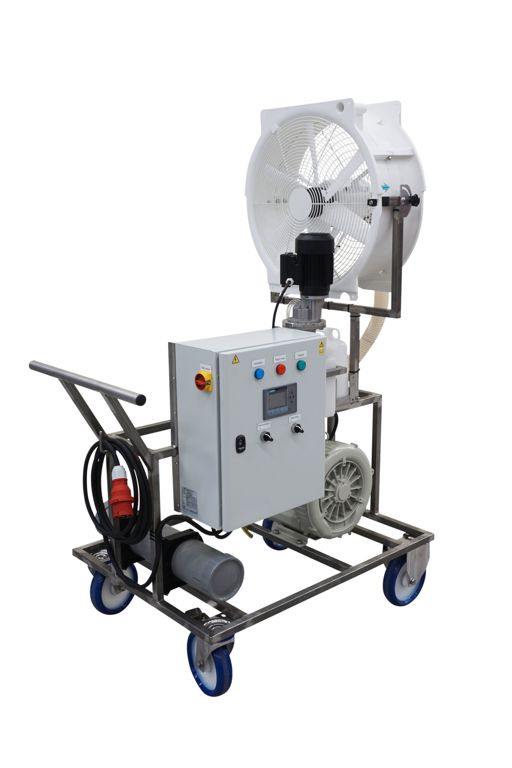 powerfogger TB10 vacuumpomp 400V 16Amp