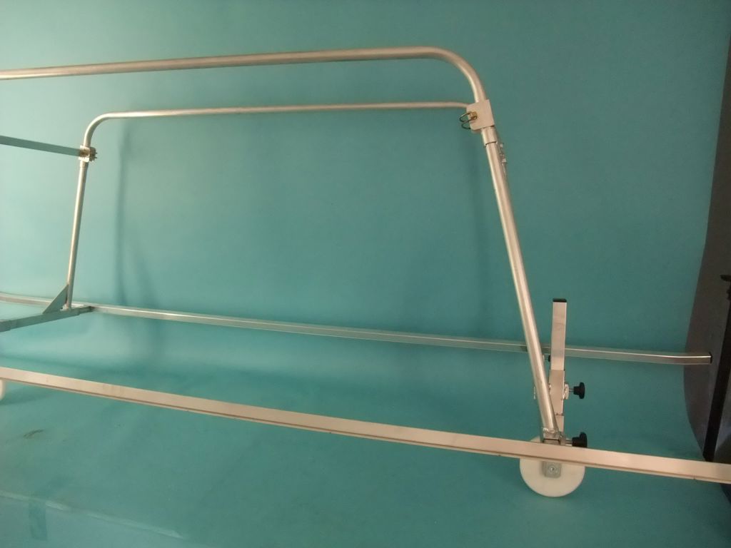 gootrollator alu 2 wiel  270x85x90cm