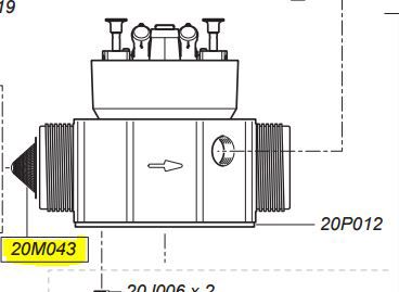 Dosatron filter zeef D20S