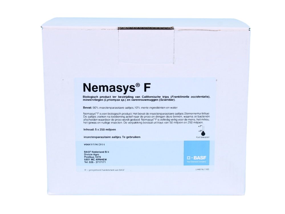 Nemasys F 5x250miljoen