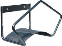 wandslanghouder halve maan rvs