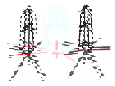 draad/slang haspel 2-delig