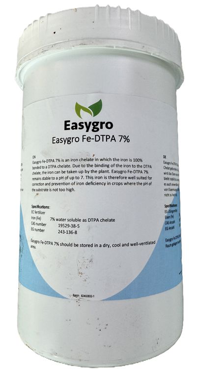 Easygro ijzerchelaat DTPA 7%  1kg/pak