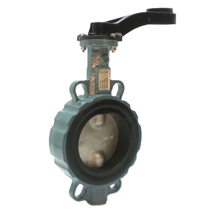 vlinderklep Z011-A DN80 incl. bout&moer